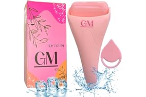 GMHOME GM,Ice Roller Facial,Hielo Para La Cara,Ice Roller,Rodillo Facial,Ojos,Contornea,Belleza Facial Mujer,Cuidado De La Piel,Reduce hinchazon y poros,Antiarrugas,Mejora elasticidad de la piel,reutilizable