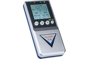 ‎TESMED TESMED Max 7.8 Digital TENS-Massage + EMS Duo Elektrostimulationsgerät mit 4 Kanälen, für den Muskelaufbau inkl. 8 Elektroden