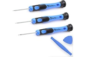DelTex® Screwdriver Security Opening Tool Set Triwing 1.5 / Triwing 3.0 / Phillips PH00 for Nintendo Wii, DS Lite, 2DS, 3DS, 3DS XL, DSi, Wii U, Game Boy, GBA, GBA SP