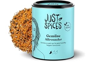 ‎JUST SPICES Just Spices Gemüse Allrounder I Jedes Gemüse von Aubergine bis Zucchini lecker würzen I Gewürzdose, 75 g