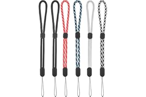 cobee Smycz do paska na nadgarstek, regulowana nylonowa smycz na nadgarstek, kolorowe paski na nadgarstek do telefonu komórkowego