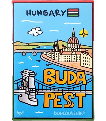 Skyline di Budapest Battito cardiaco Ungheria Cuore Budapester