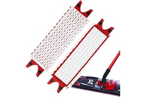 XINSUO 2 PCS pour Vileda UltraMax XL Balai Serpillière Recharge Kit，Recharge Lavable et Réutilisable pour Nettoyage des Sols