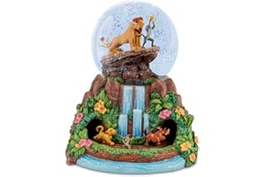 THE BRADFORD EXCHANGE Disney The Lion King Musical Glitter Globe