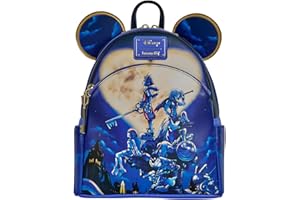 FUNKO Loungefly - Walt Disney - Kingdom Hearts Mickey Mouse - Mini Backpack - Exclusivité Amazon - Sac Mignon à Collectionner - Idée de Cadeau - Movies Fans