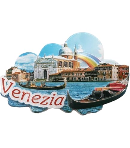 KUSTOM ART P-138-2 Koelkastmagneet Verona met illustraties van steden KUSTOM ART P-138-2 Koelkastmagneet Verona met illustraties van steden