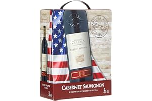 Western Cellars California - Vin Rouge Cabernet Sauvignon de Californie - Bag in Box BIB 3L (1 x 3 l)