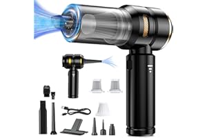 ZMURED Handheld Vacuum Cleaner,22000 Pa Powerful Handheld Vacuum Cordless, Mini USB Rechargeable Car Vacuum Cleaner for Home Car