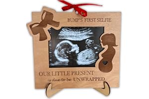 Heart's Sign Marco de fotos con sonograma, regalos para futuras mamás y madres embarazadas, marcos de fotos de ultrasonido, regalos de nueva mamá para mujeres, marco de ultrasonido (mi primera selfie)