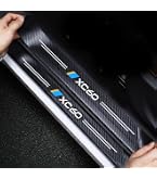 UProtect Paint Protection Film For Volvo XC60 (2017-2025) Door Sills - 4pc Carbon Set With Squeegee