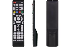 FOXRMT Universal TV Remote for All TV Remotes, Backlit Universal Remote Control Compatible with All TV Brands, Easy Setup