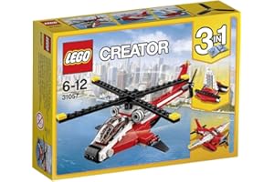 LEGO - 31057 - L'Hélicoptère Rouge