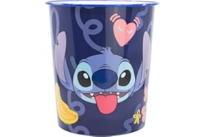 STOR Poubelle en plastique Stitch Palms