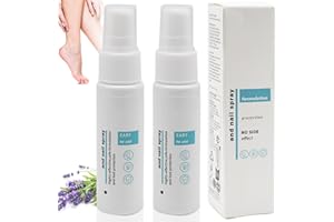 QUNKUN Spray Per Funghi Del Piede, 2 x 30ml Fungicida Protettivo, Ad Azione Rapida, Allevia Il Prurito, Trattamento Dei Funghi Da Uso Su Unghie E Su Piedi