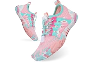 TOLALER Buty kąpielowe dla chłopców i dziewczynek, buty do wody, antypoślizgowe, szybkoschnące, do pływania, na lato, na plażę, basen, do surfowania, buty bare foot