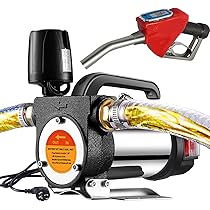Pompa Gasolio 24V Con Filtro - Kit Completo Per Trasferimento Diesel Con Tubo 6m E Pistola Automatica - Foto 2