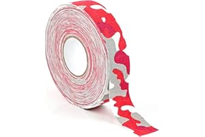 Skyzone Hockey Stick Tape,Sports Ice Hockey Grip Tape Anti Slip Cloth Ice Hockey Tape for Badminton Grip,Ping pong Racket,Skipping Rope,Golf Pole,Tennis Squash Racquet 2.5cm*25m