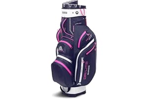 Big Max Dri Lite Silencio 2 - Bolsa para palos de golf (impermeable), color azul y rosa