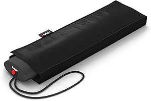 Knirps Paraguas is.050 con funda para sombrilla a juego I Paraguas pequeño para viajes I Abridor de mano paraguas de bolsillo I Paraguas resistente a las tormentas y ligero I Mini paraguas