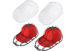 XQXA Hat Washers 2 Pack Hat Cleaner Baseball Cap Washer Fits Adult/Kids Hat Washing Frame Washing Cage Hat Shaper Cleaning Protectors Hat Washer for Washing Machine