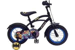 Batman Vélo pour enfant - Garçon - 12" - Noir