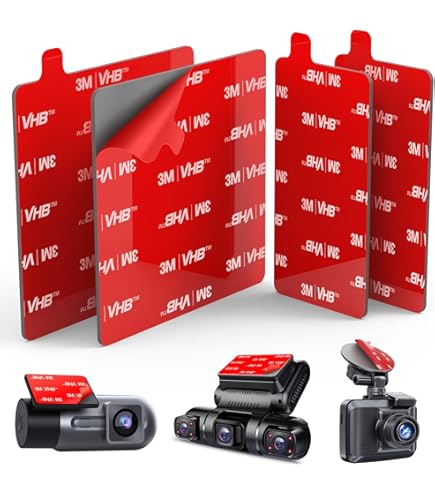 Adesivi Elettrostatici Per Dashcam | 8 Pezzi Pellicole Antistatiche Parabrezza Senza Colla - Foto 3