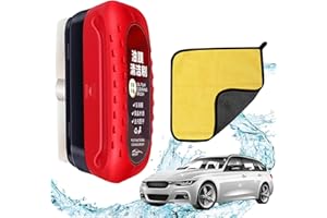 GUBUYI Dissolvant de Film d'huile pour Verre,Nettoyant Vitres de Voiture et Moto,Car Windshield Cleaner,Sans Traces ni Film,Outil De Nettoyage Pour Vitres De Voiture