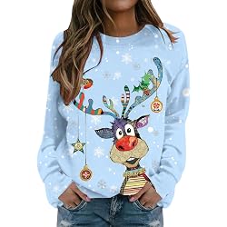 Pull De Noël Moche Femme - Sweat-shirt Drôle Merry Christmas - Grand Taille - Personnalisé