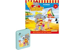 Galakto Audio-Token: Benjamin Blümchen - Benjamin Blüchen im Urlaub, Hörspiel für Kinder ab 3 Jahren, Spielzeit ca. 43 min