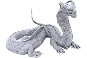 EnderToys The Great Wyrm by Printable Scenery, 3D Printed Tabletop RPG Scenery and Wargame Terrain 28mm Miniatures