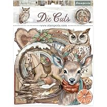 Stamperia Silikonform A5 – Für Scrapbooking, Bullet Journals & Mehr | Antihaft-Beschichtung, Geeignet Für Air-Dry Clay, Harz & Viele Materialien | Perfekt Zum Basteln Und Verschenken (Furry Friends, Häuser)