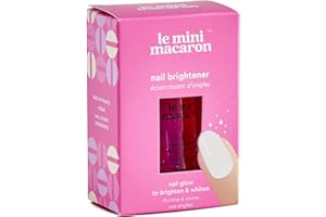 Le Mini Macaron • Eclaircissant d'ongle "Je glow" • Eclaircit, blanchit et fait briller les ongles • 10ml