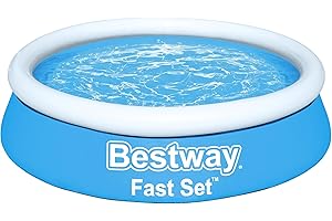 ‎BESTWAY Bestway Fast Set Pool, rund, ohne Pumpe 183 x 51 cm, Blau