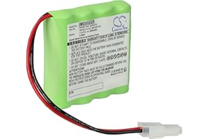 vhbw 1x Akku kompatibel mit Omron HEM-907XL, HEM-907 Medizintechnik (2000 mAh, 4,8 V, NiMH) - Ersatz für 48H907N, 48H907N-AU, 48H907NE, MGH00124