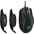 Razer Naga Trinity MOBA/MMO Mouse da Gioco Cablato (3 Piastre Laterali Intercambiabili, Sensore Ottico 5G Da 16000 DPI, Fino 
