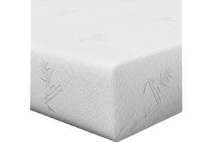 Vesgantti Single Mattress 8.7 Inch Memory Foam Mattress Medium Firm with Convoluted Foam and High-Density Foam - 90x190x22cm, CertiPUR-US Certified…