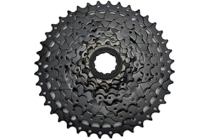 SunRace CSM680 Wide Ratio Cassette 11-40T, 8 Speed, Black, XTE2138