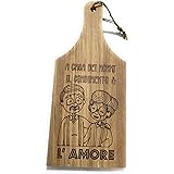 Tagliere in legno idea regalo nonni/regalo Natale nonni/regalo festa dei nonni