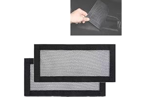 Havgufil Backseat Air Vent Cover for Tesla Model Y & Model 3 2017-2025, Rear Seat Airflow Outlet Protector with Mesh and Velcro, 2 Pack