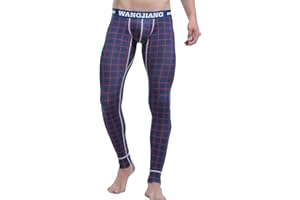 ARCITON Hombre Pantalones Largos Calzoncillos Cómoda y Suave Ropa Interior Térmica Hombre Leggins