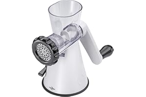 Küchenprofi Picadora de carne, plástico, blanco, 14 x 16 x 24,5 cm