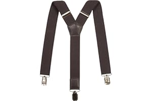 Olata Bretelles Simples en Y Élastiquées pour Enfants Entièrement Ajustables - 3 cm (5 à 12 ans)