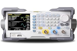 RIGOL Signalgenerator, DG1022Z Funktionsgenerator,25 MHz Ausgangsfrequenz, 2 Kanäle,Verschiedene Modulationsarten,Für Labore und Unterricht