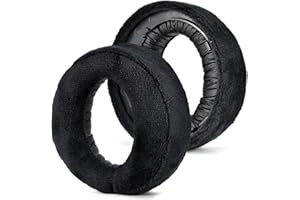 SODOROUS PS5 Ersatz-Ohrpolster für Sony PlayStation 5 Pulse 3D PS5 kabellose Kopfhörer, Headset, Ohrmuscheln, Reparaturteile (schwarzer Samt)