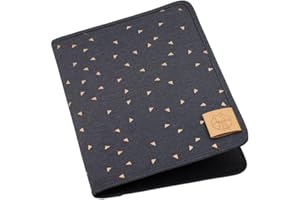 LÄSSIG Maternidad Funda para pasaporte Bolsa U-Heft Bolsa para documentos Bolsa para ecografía/Casual Mum's Organizer Triangle