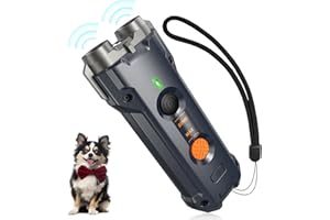 QUEENMEW Anti Abbaio Per Cani, Antiabbaio per Cani 30Ft, 2 Mode Anti Abbaio Cani Antiabbaio Per Cani Potente, Anti Abbaio Per Cani,Dispositivo Antiabbaio Per Cani,Antiabbaio Per Cani Ultrasuoni,Dissuasore Per