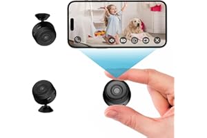 ORAOLO Mini Telecamera Spia Nascosta Wifi 1080P Interno Microcamera Spia wifi Invisibile con Audio, Mini Videocamera Sorveglianza Senza Fili Sicurezza per Casa Spy Cam con Rilevamento Movimento Controllo App