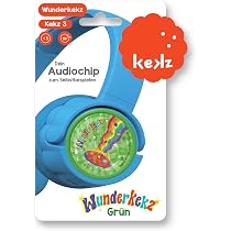 KEKZ Wunderkekz Green Audiochip per gli ascoltatori di biscotti da suonare da soli: riempi il tuo nuovo biscotto magico con fino a 90 minuti delle tue storie, fiabe o canzoni preferite