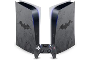 Head Case Designs Offizielle Batman DC Comics Hush Logos Und Comicheft Vinyl Frontplatte Haut Gaming Aufkleber Abziehbild kompatibel mit Sony PlayStation 5 PS5 Digital Console and DualSense Controller