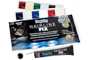 MagicEzy Hairline Fix - (Midnight) | Gelcoat Repair Kit ) Fix Cracks and Scratches Like a Pro | Fibreglass Boat Repair Kit - Boats, Jet Skis